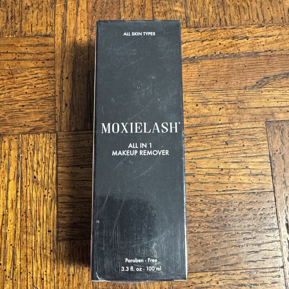 MoxieLash All In 1 Makeup Remover• 3.3 fl oz / 100ml Paraben Free, New Sealed